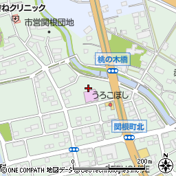 群馬県前橋市関根町2丁目32周辺の地図