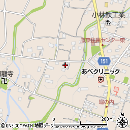 群馬県前橋市富士見町原之郷1019周辺の地図