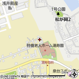 石川県能美市湯谷町乙131周辺の地図