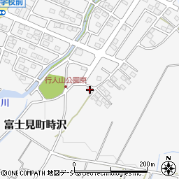 群馬県前橋市富士見町時沢1594周辺の地図