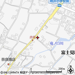 群馬県前橋市富士見町時沢1757周辺の地図