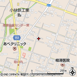 群馬県前橋市富士見町原之郷863-10周辺の地図