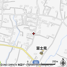 群馬県前橋市富士見町時沢2210周辺の地図