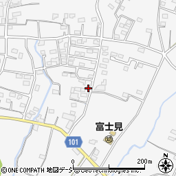 群馬県前橋市富士見町時沢2210-9周辺の地図