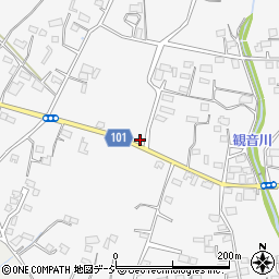 群馬県前橋市富士見町時沢2437周辺の地図