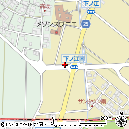石川県能美市下ノ江町イ周辺の地図