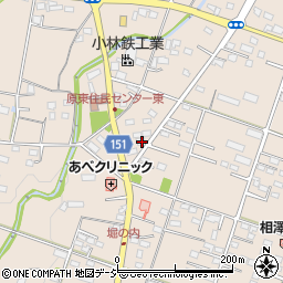 群馬県前橋市富士見町原之郷894周辺の地図
