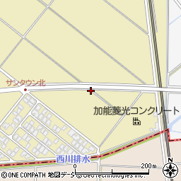 石川県能美市下ノ江町ハ周辺の地図
