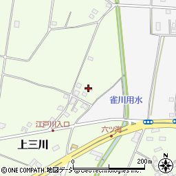 栃木県河内郡上三川町上三川1693周辺の地図