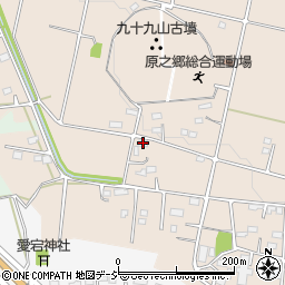 群馬県前橋市富士見町原之郷258-1周辺の地図