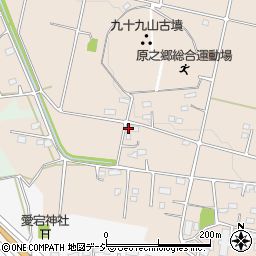 群馬県前橋市富士見町原之郷258周辺の地図