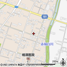 群馬県前橋市富士見町原之郷827周辺の地図