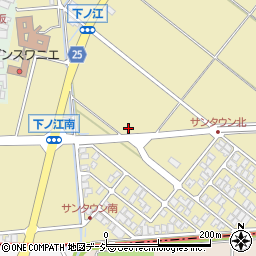 石川県能美市下ノ江町ロ周辺の地図