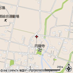群馬県前橋市富士見町原之郷517周辺の地図