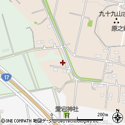 群馬県前橋市富士見町原之郷208周辺の地図