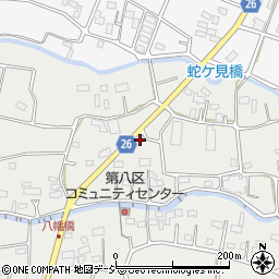 斎藤製菓舗榛東本店周辺の地図