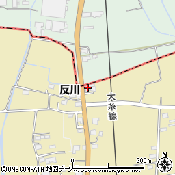長野県北安曇郡松川村7078周辺の地図
