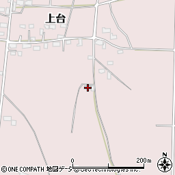 栃木県下野市上台593周辺の地図