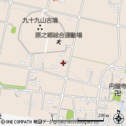 群馬県前橋市富士見町原之郷274-4周辺の地図