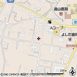 群馬県前橋市鼻毛石町197-28周辺の地図