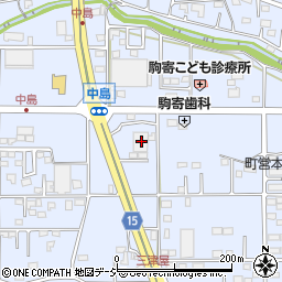 車検のコバック前橋吉岡店周辺の地図