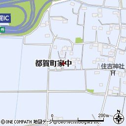 栃木県栃木市都賀町家中3789周辺の地図