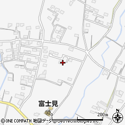 群馬県前橋市富士見町時沢2109周辺の地図