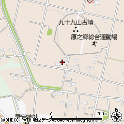群馬県前橋市富士見町原之郷267周辺の地図