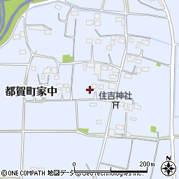 栃木県栃木市都賀町家中3780周辺の地図