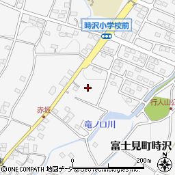 群馬県前橋市富士見町時沢1764周辺の地図