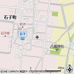 石川県能美市石子町ニ19周辺の地図