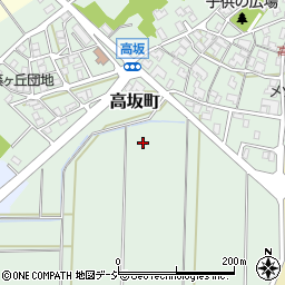石川県能美市高坂町周辺の地図