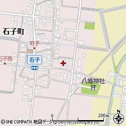 石川県能美市石子町ニ12周辺の地図