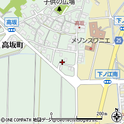 石川県能美市高坂町イ周辺の地図