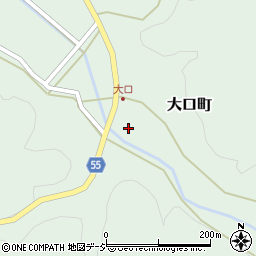 石川県能美市大口町イ周辺の地図