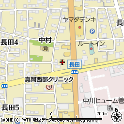 セブンイレブン真岡長田店周辺の地図