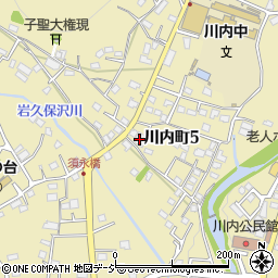 古沢整経業周辺の地図