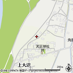 栃木県真岡市上大沼386周辺の地図