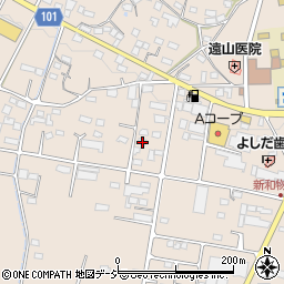 群馬県前橋市鼻毛石町197-45周辺の地図