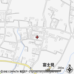 群馬県前橋市富士見町時沢2196周辺の地図