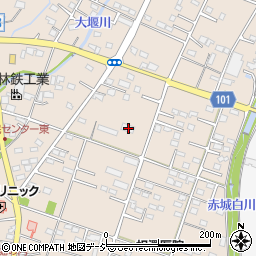 群馬県前橋市富士見町原之郷852周辺の地図