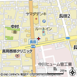 田上商事株式会社長田給油所周辺の地図