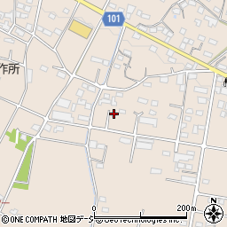 群馬県前橋市鼻毛石町197-9周辺の地図