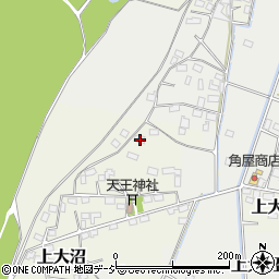 栃木県真岡市上大沼378周辺の地図