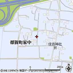 栃木県栃木市都賀町家中3783周辺の地図