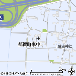 栃木県栃木市都賀町家中3786周辺の地図