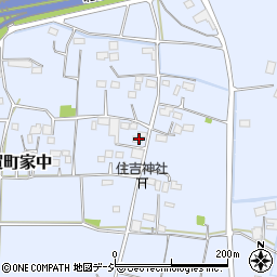 栃木県栃木市都賀町家中3772周辺の地図