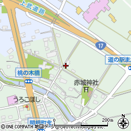 群馬県前橋市関根町44周辺の地図