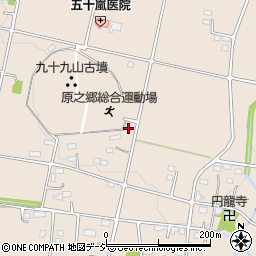 群馬県前橋市富士見町原之郷276周辺の地図