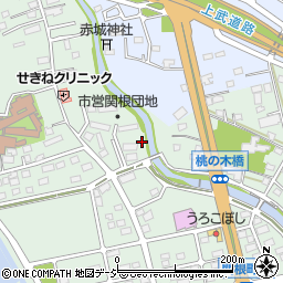 群馬県前橋市関根町545-2周辺の地図